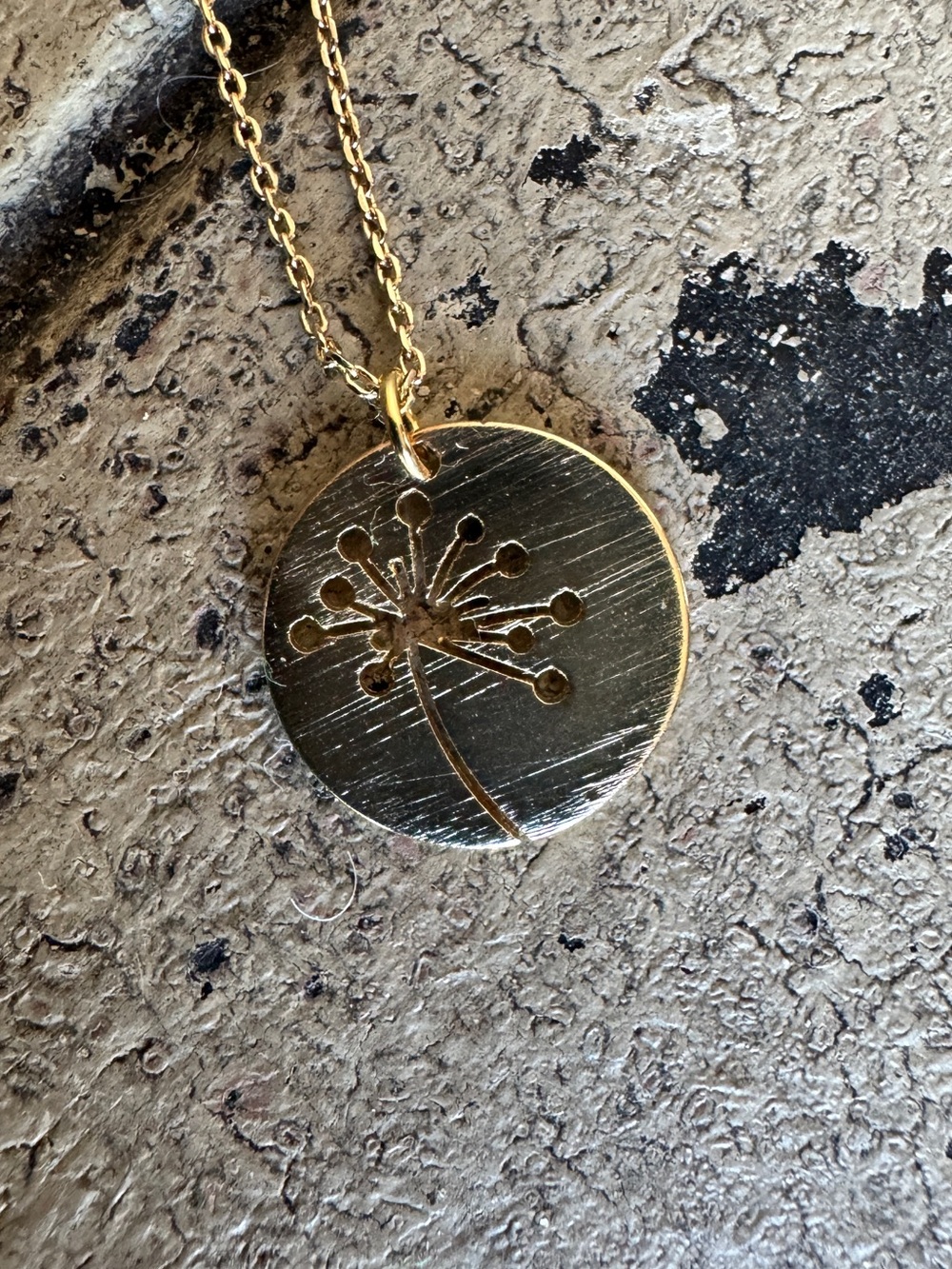 Joy Susan Dandelion Wish Necklace